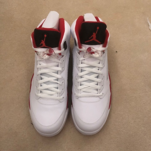 NIKE Air Jordan 5 Retro \'Fire Red\' 2013  136027 120
